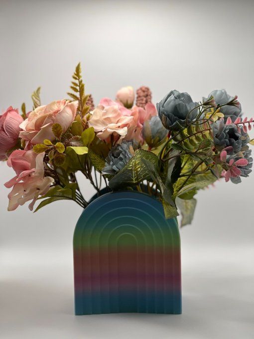 Vase pot "Arc-En-Ciel"