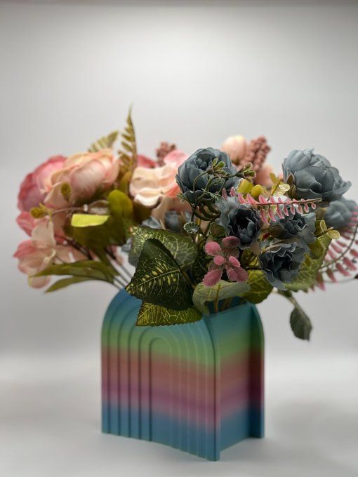 Vase pot "Arc-En-Ciel"