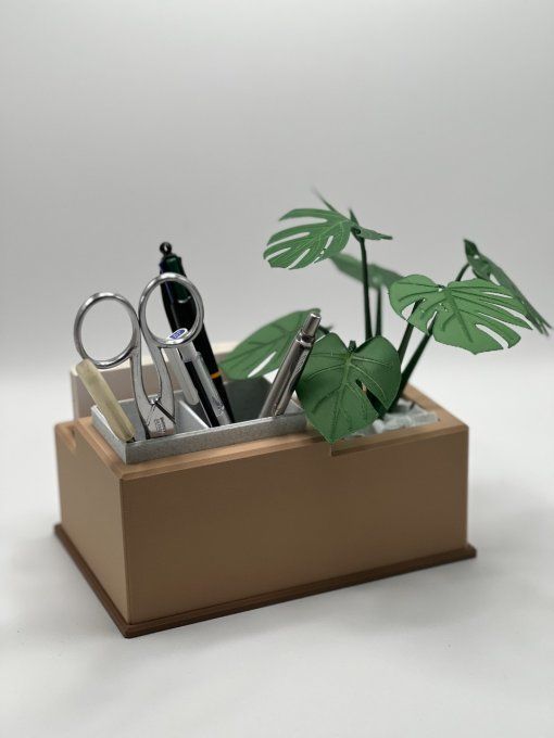 Organisateur de bureau "Monstera"