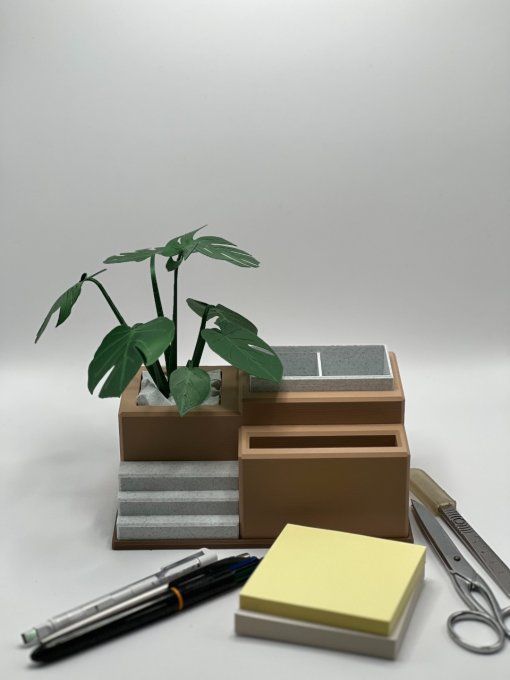 Organisateur de bureau "Monstera"