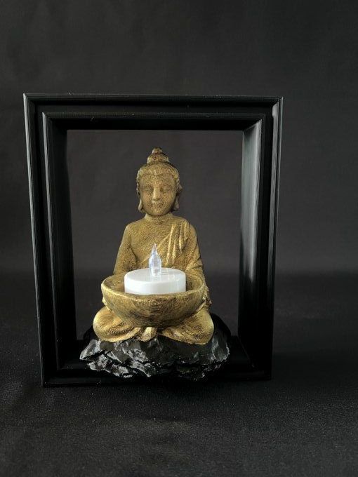 Cadre Buddha tealight