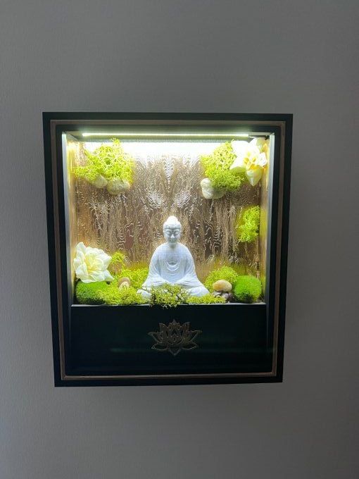 Lampe Cadre Décor Buddha